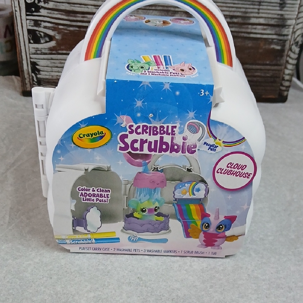 Crayola Scribble Scrubbie Cloud Clubhouse Set